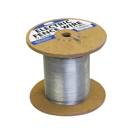 YARDGARD MAT 5.71 in. H X 1320 ft. L Steel Electric Wire Silver 317754A
